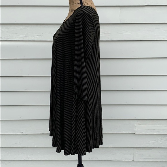 Striped swingy tunic dress size medium - Picture 3 of 5